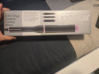 Ceramic curling wand