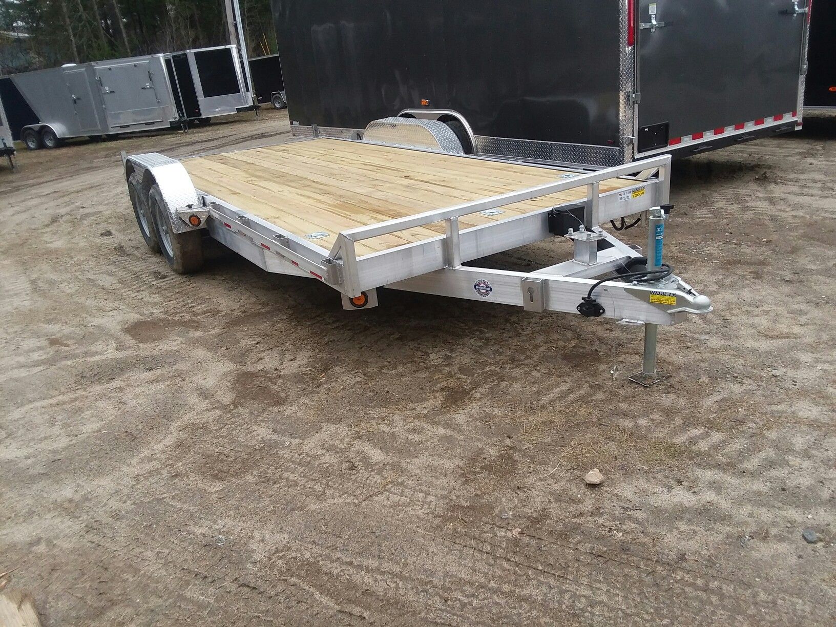 New 20' Aluminum Car Trailer 9990 GVWR