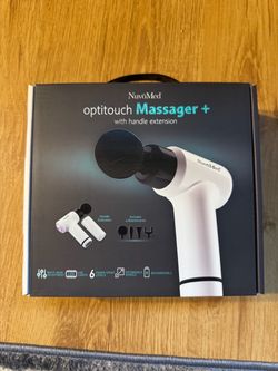 NuvoMed Optitouch Massager+ with Handle Extension – New