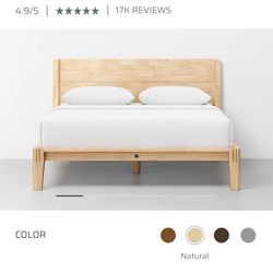 Thuma Bed Frame ( With Headboard )