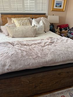 Beautiful wood bedroom set