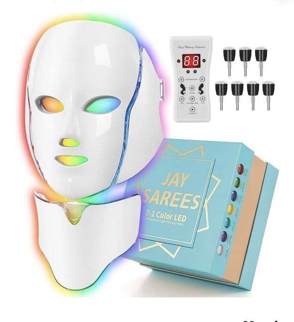 New LED Face Mask – 7 Color Light Therapy for Skin Care