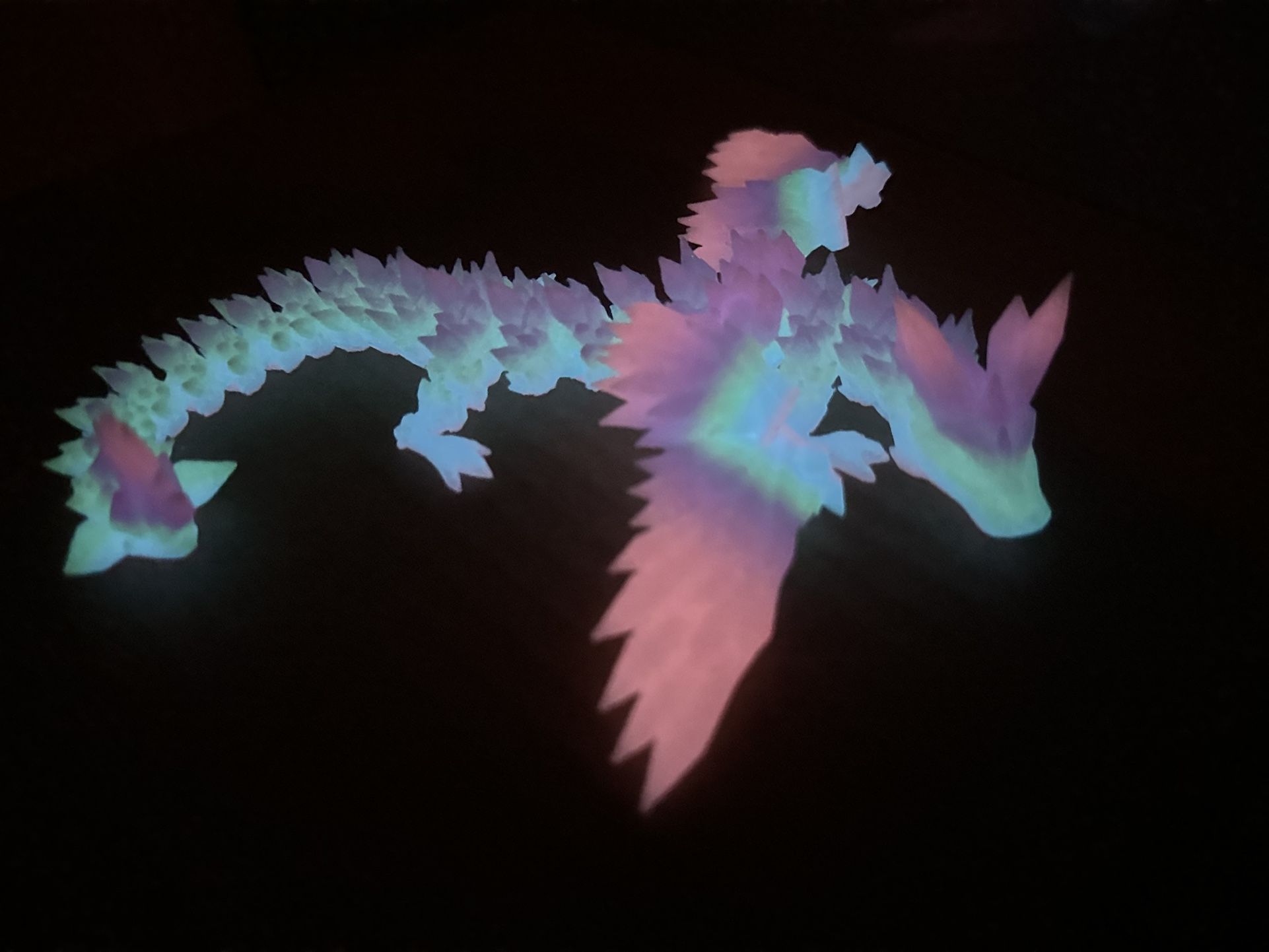 3D Printed Glow In The Dark Dragon
