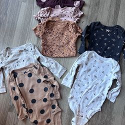7pc-Carters Onesie Bundle! (Size 9months)