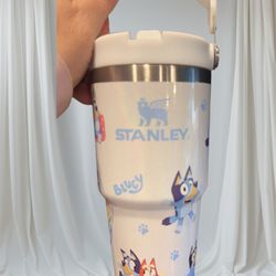 White Blucy 20 oz Stanley $35