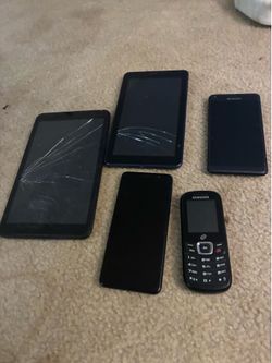 Phones and tablets parts or repair