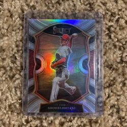 Shohei Ohtani Mlb Baseball Panini Silver Card