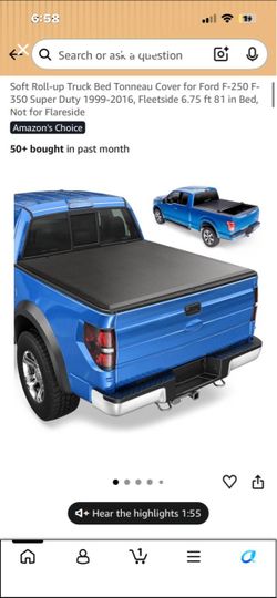 Ford F 150/350 Roll up bed
