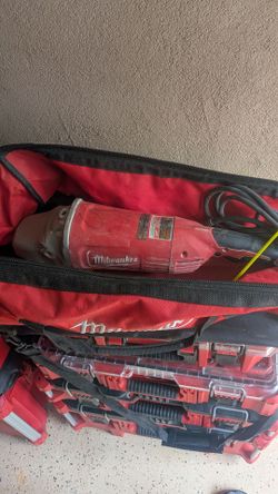 Milwaukee Cement grinder