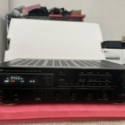 DENON DRA-345R 2CH Stereo Receiver Amplifier W Phono/Tape/Radio/AUX
