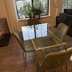 Dining Table 5 Piece Set 