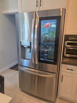 LG Counter Depth French Door Refrigerator with InstaView