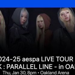 Aespa Tickets | Thu Jan 30