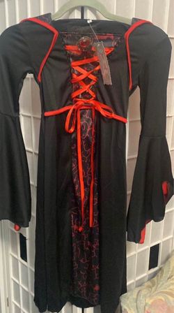 Dracula costume for girl size S 6-8