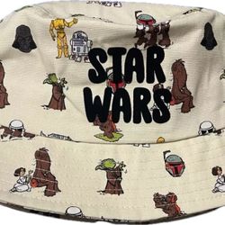 Disney Star Wars Sun Bucket Hat/Cap NEW with Tags
