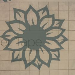 Sunflower Decal