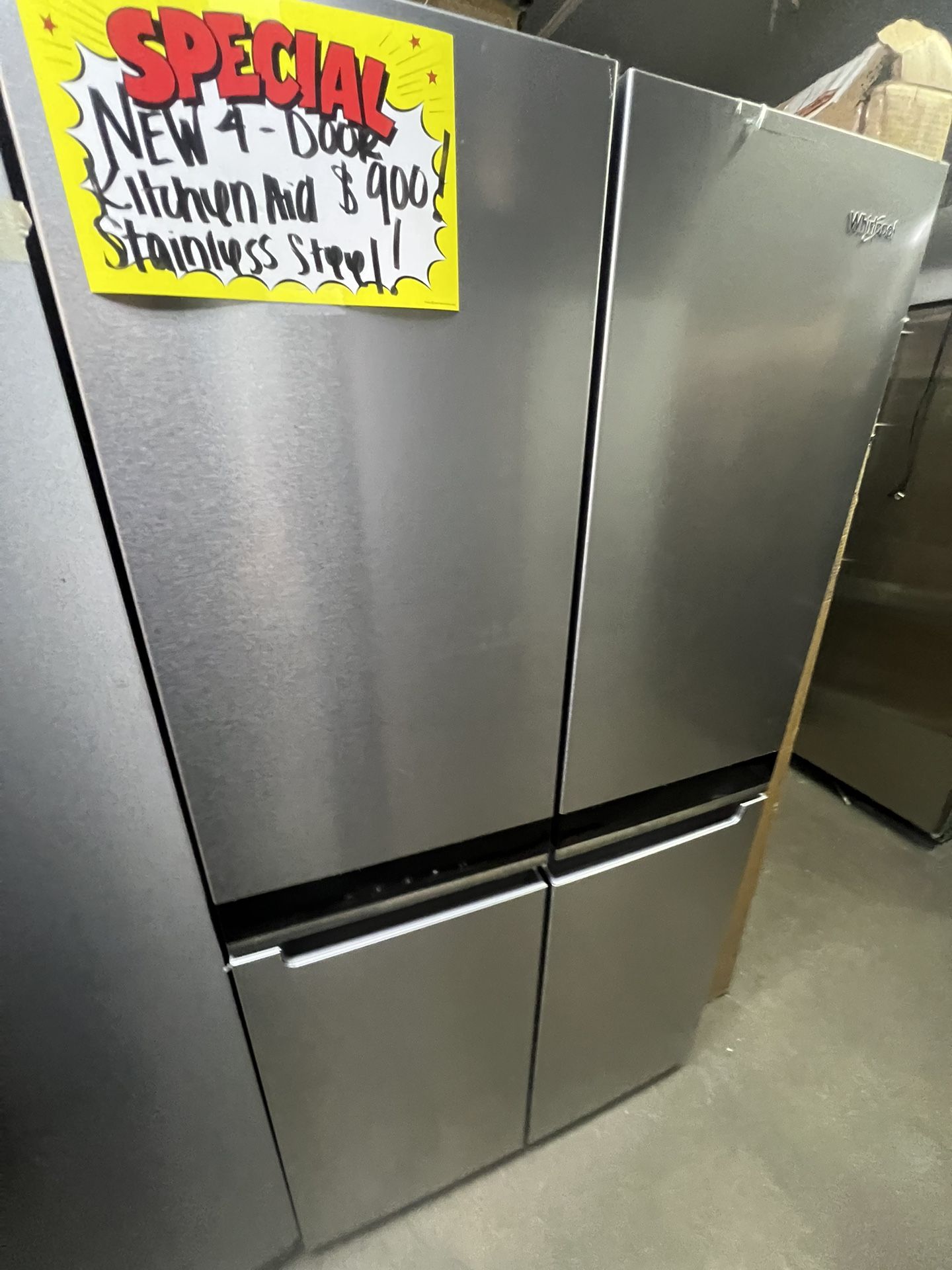 Whirlpool 4dr Fridge