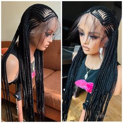 360 Braided Cornrows 