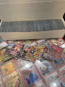 Buying modern English near mint EX/V cards for 25 cents each