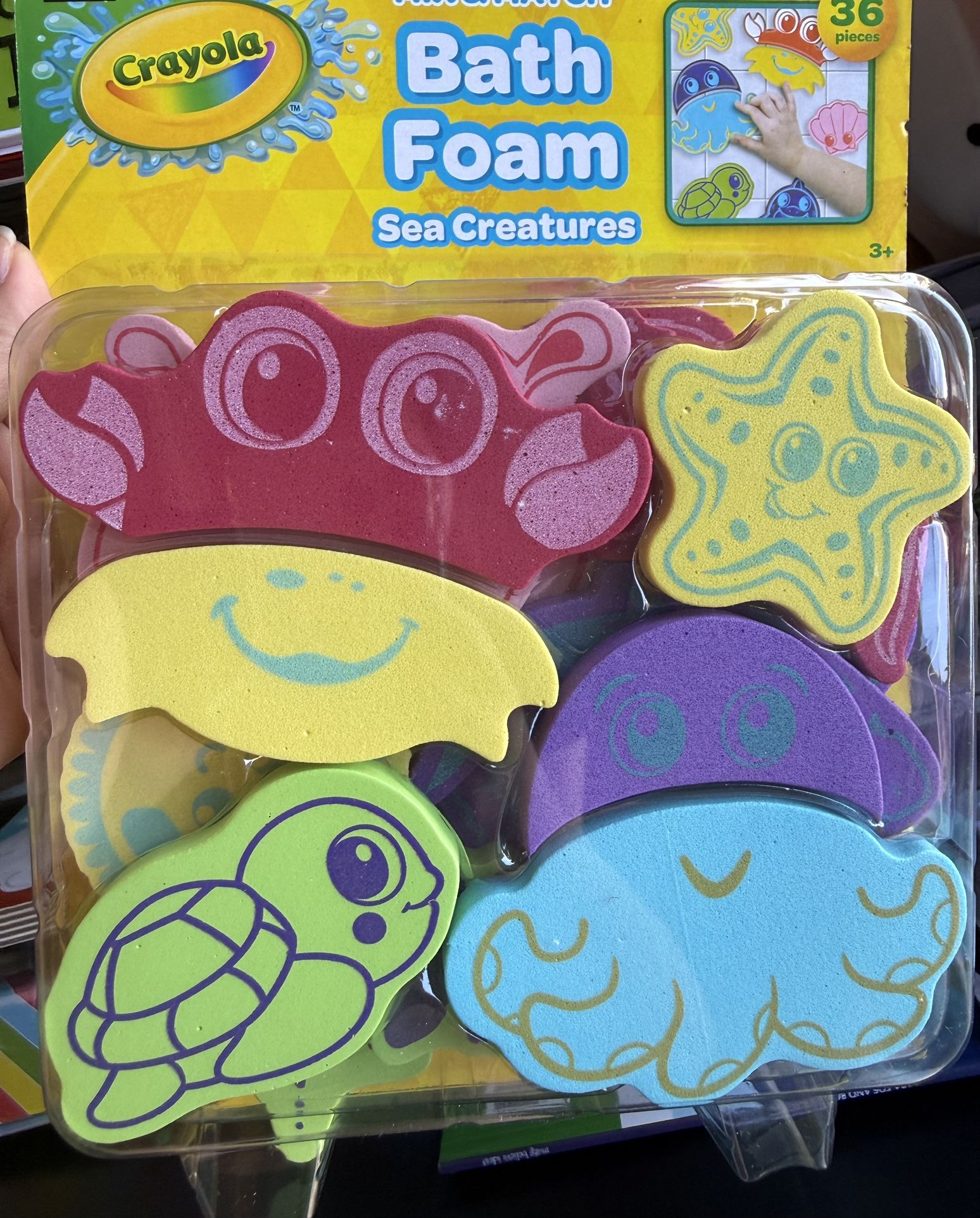 Crayola Bath Foam Sea Creatures