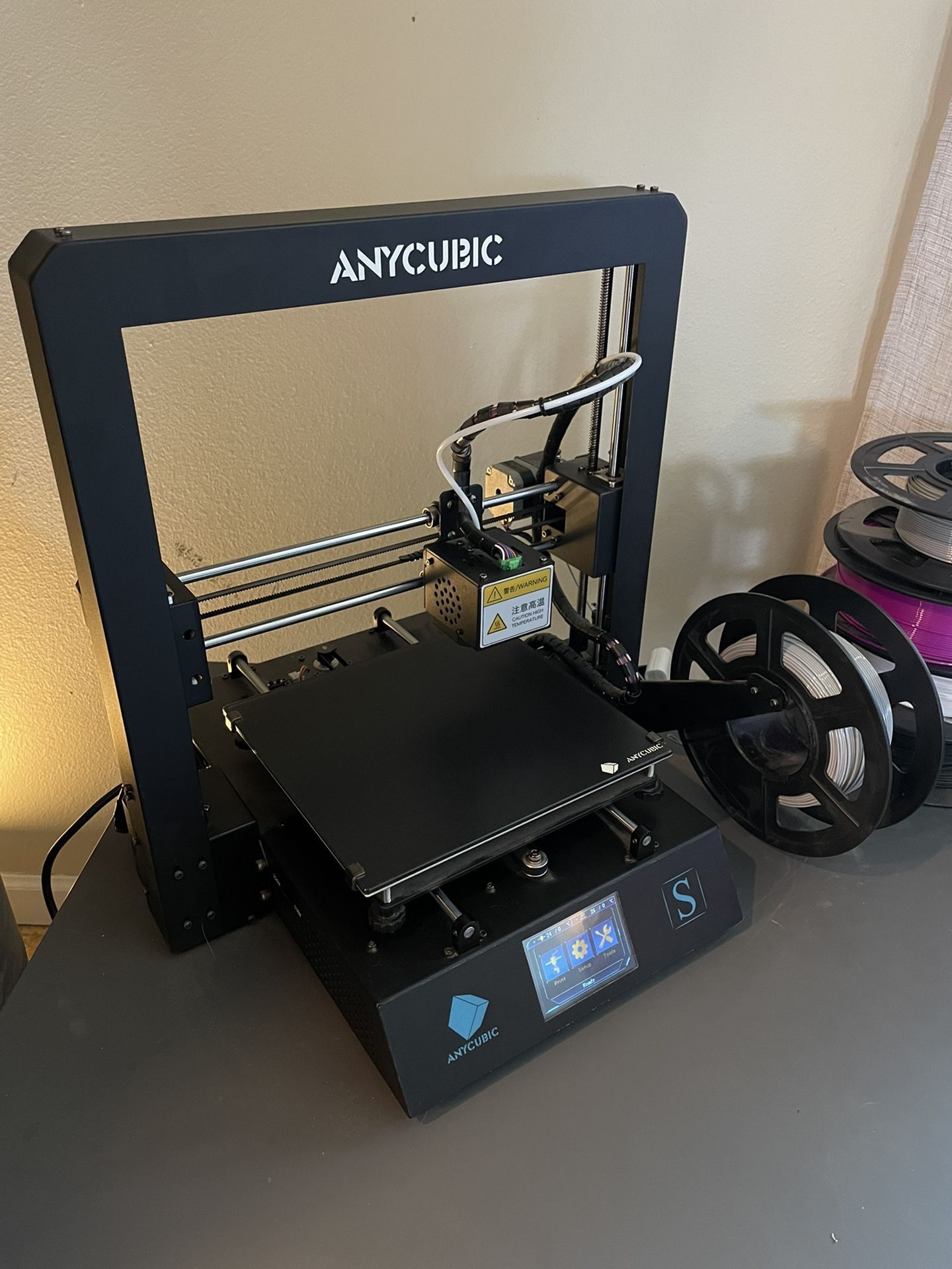 AnyCubic Mega S 3D Printer Like New 