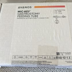 Mic- key gastronomic feeding  Tube