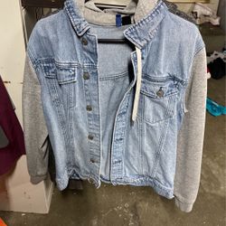 Jeans, jacket size medium