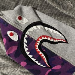 A Bathing Ape Full Zip (grey)