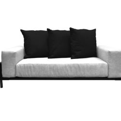 Outdoor Powder Coated Loveseat 