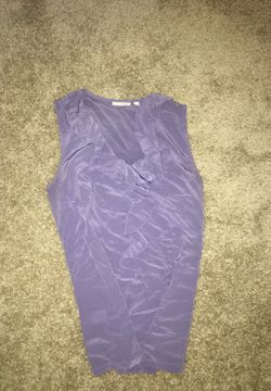 Womans purple small tank top