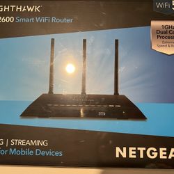 NEW NETGEAR Nighthawk Smart Wifi Router