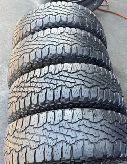 285 70 17 Goodyear All four of them are in perfect living conditions.