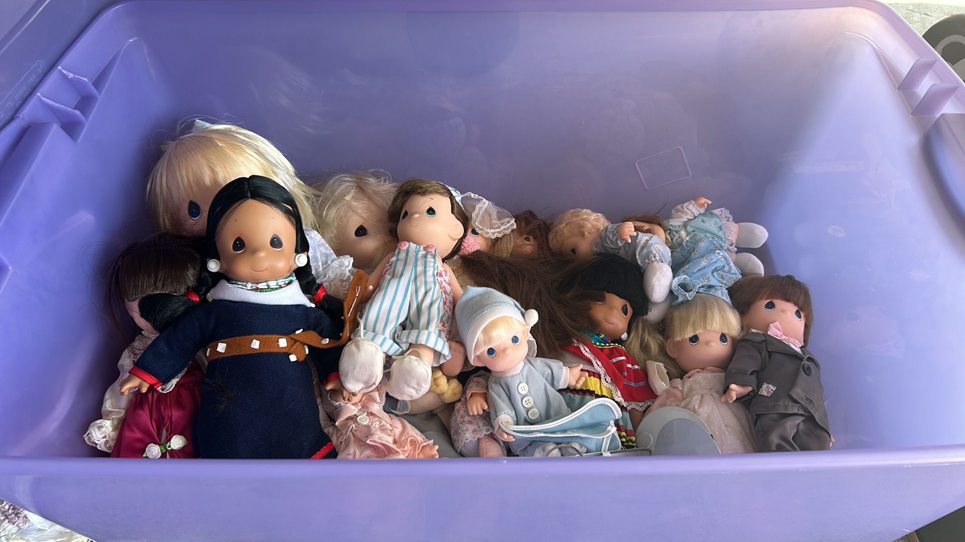 Precious Moment, Vinyl Dolls, And Clothing