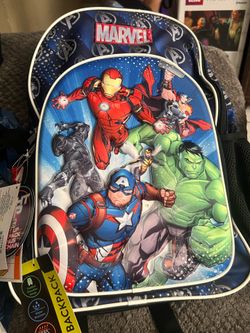 New Boys Avengers Backpack