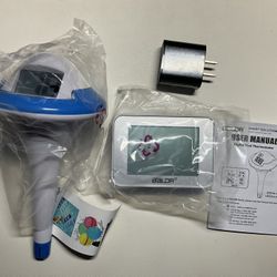 Digital Pool Thermometer LCD Display Wireless Bluetooth Type-C USB IPX7