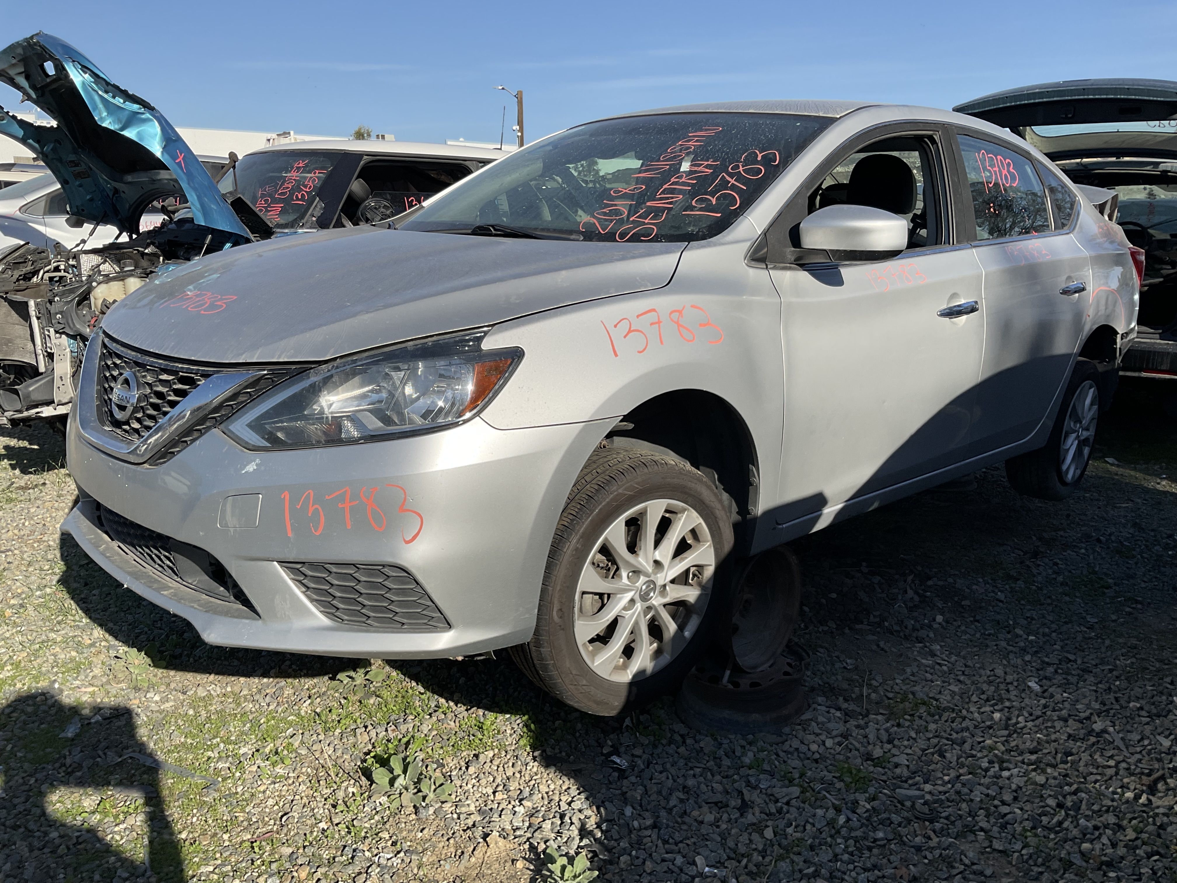 Parts for NISSAN SENTRA 4D SEDAN SV 2018 - Stock #13783