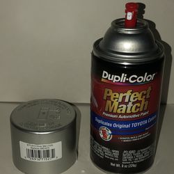 NEW Duplicolor Perfect Match, Gloss Silver Paint, 8 oz Dupli-Color