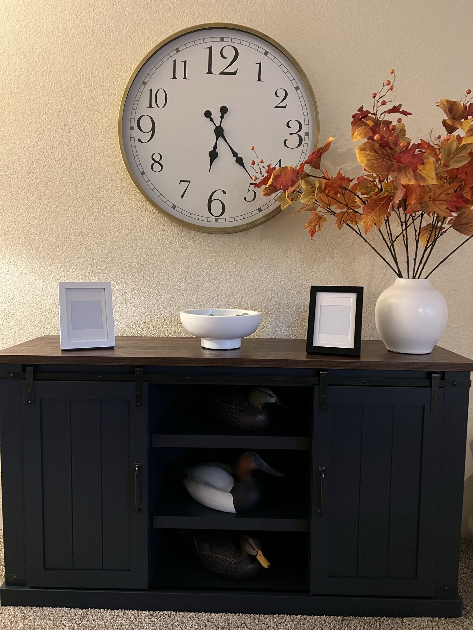 Wayfair Console And Clock