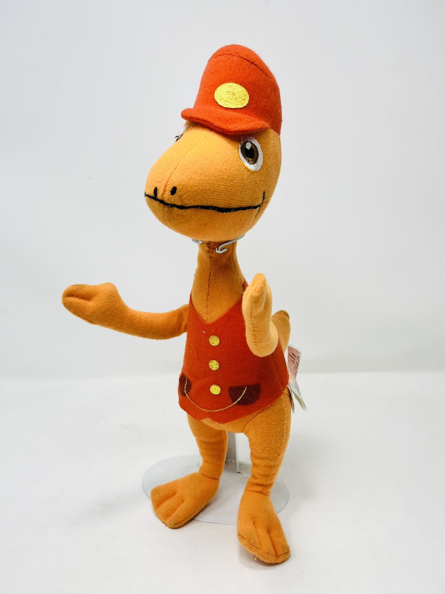 Jim Henson Dinosaur Train Mr Conductor Plush 17" Dino Stuffed Animal PBS Kids