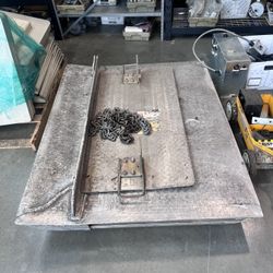 Two Aluminum Corrugated Loading Ramps