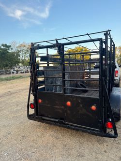 Trailer Metal flooring double axles