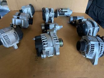 Alternators used as new, 1-year warranty
