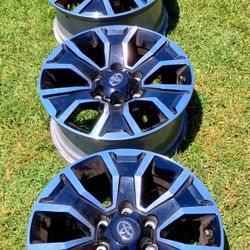 2023 TOYOTA 17" WHEELS FOR ANY TACOMA 4RUNNER TUNDRA SEQUOIA OR T-100 WITH 6LUGS