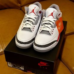 Jordan 3 Retro Fire Red Men’s 9