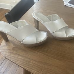 White heels
