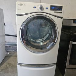 Whirlpool Gas Dryer With Pedestal 90-day Warranty 