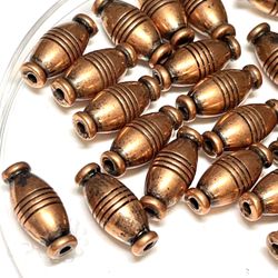 Lot Of 30 Costume Copper Beads