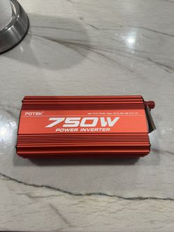NEW POTEK 750W Power Inverter 12V DC to 110V AC Car Converter Dual Outlet USB