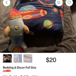 Space/Astronaut Full size Bedding Target Store 