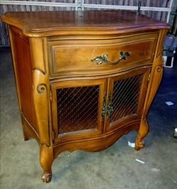 **VINTAGE** Wood Cabinet/Drawer